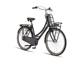 Altec Vintage 28inch Transportfiets N-3 Mat Zwart 50 of 57cm