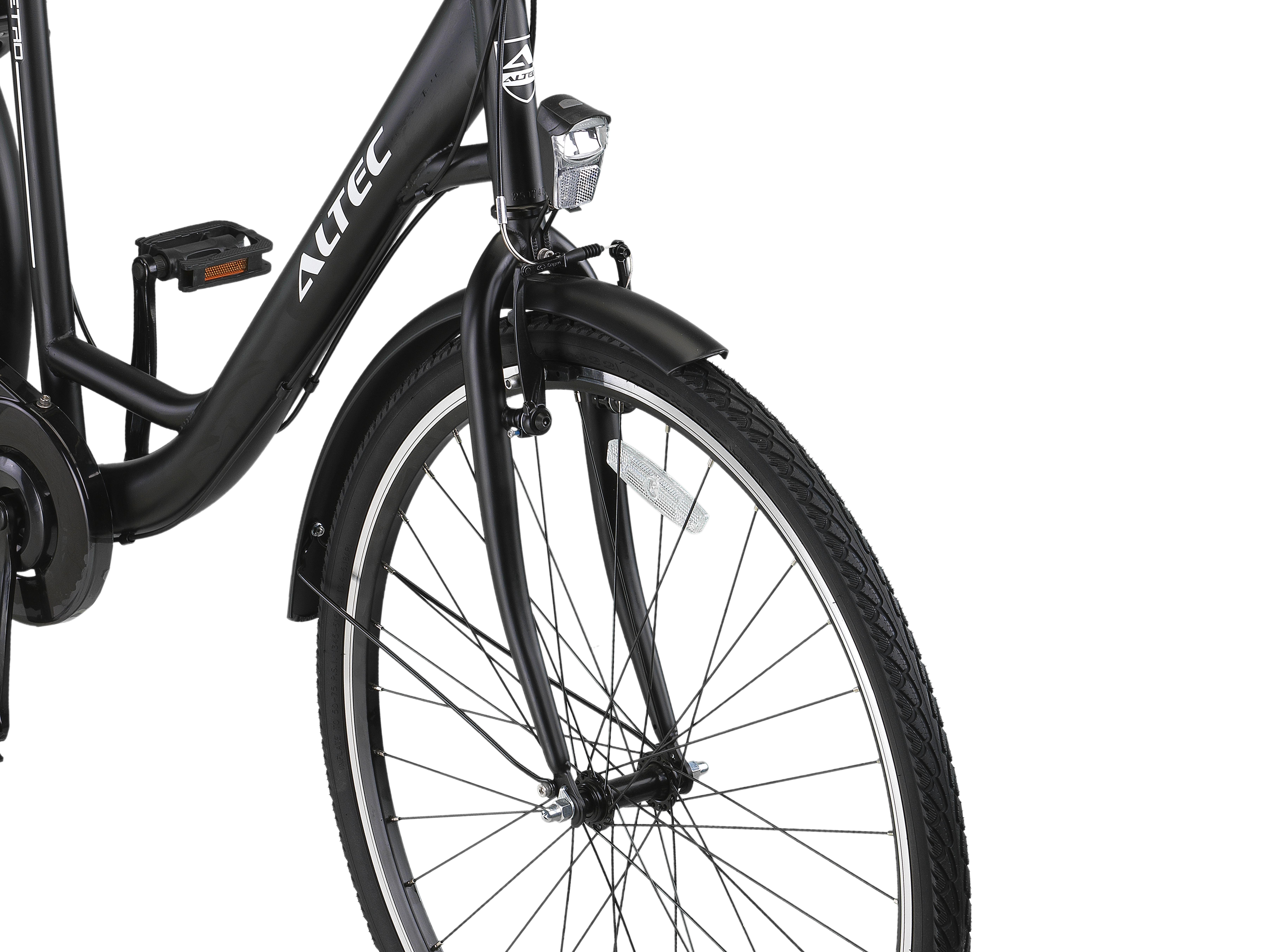Altec Metro 28 inch Damesfiets 49 / 55cm Mat Black