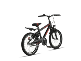 Nederlands Altec Nevada 20 inch MTB Black Red