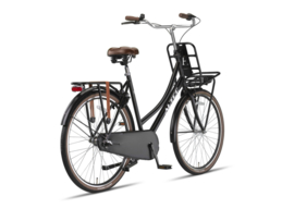Altec Dutch 28inch Transportfiets N-3 50cm Mat Zwart