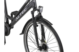 Altec Omega Plus 28 inch Damesfiets 50 of 56 cm N-7 mat zwart
