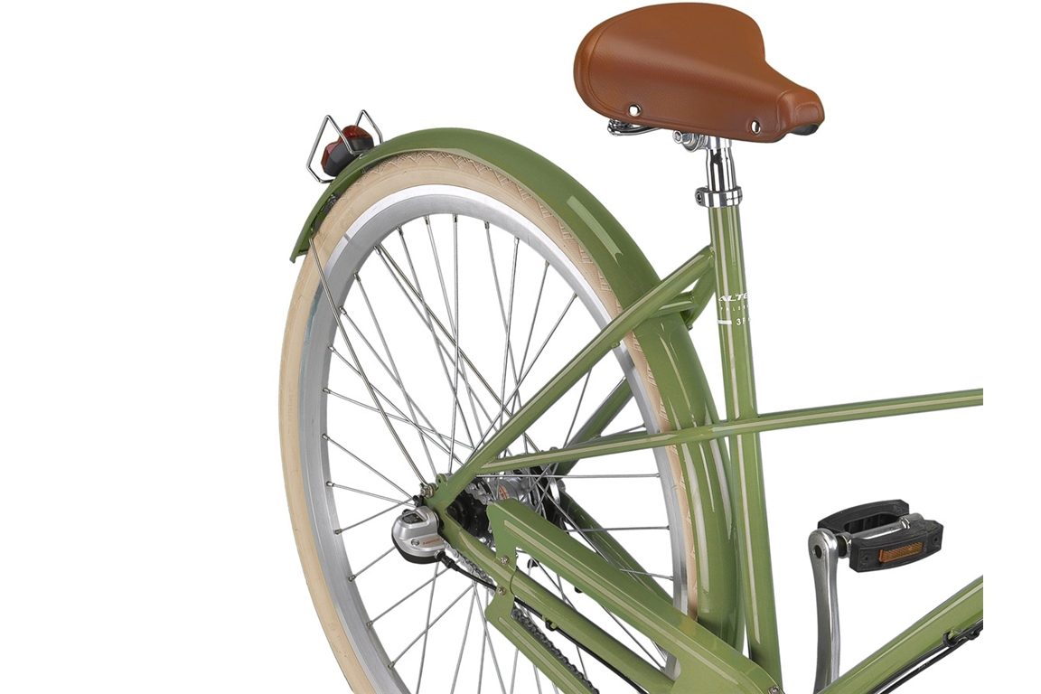 Altec Palermo 3F 28 inch Damesfiets 52 cm Retro Groen