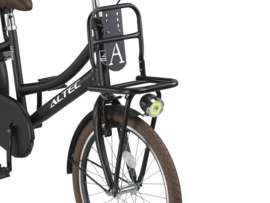 Altec Urban 20inch Transportfiets Mat Zwart