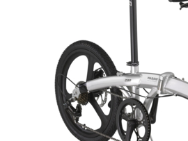 Altec Marine 20 inch Vouwfiets HYD Silver-Zwart