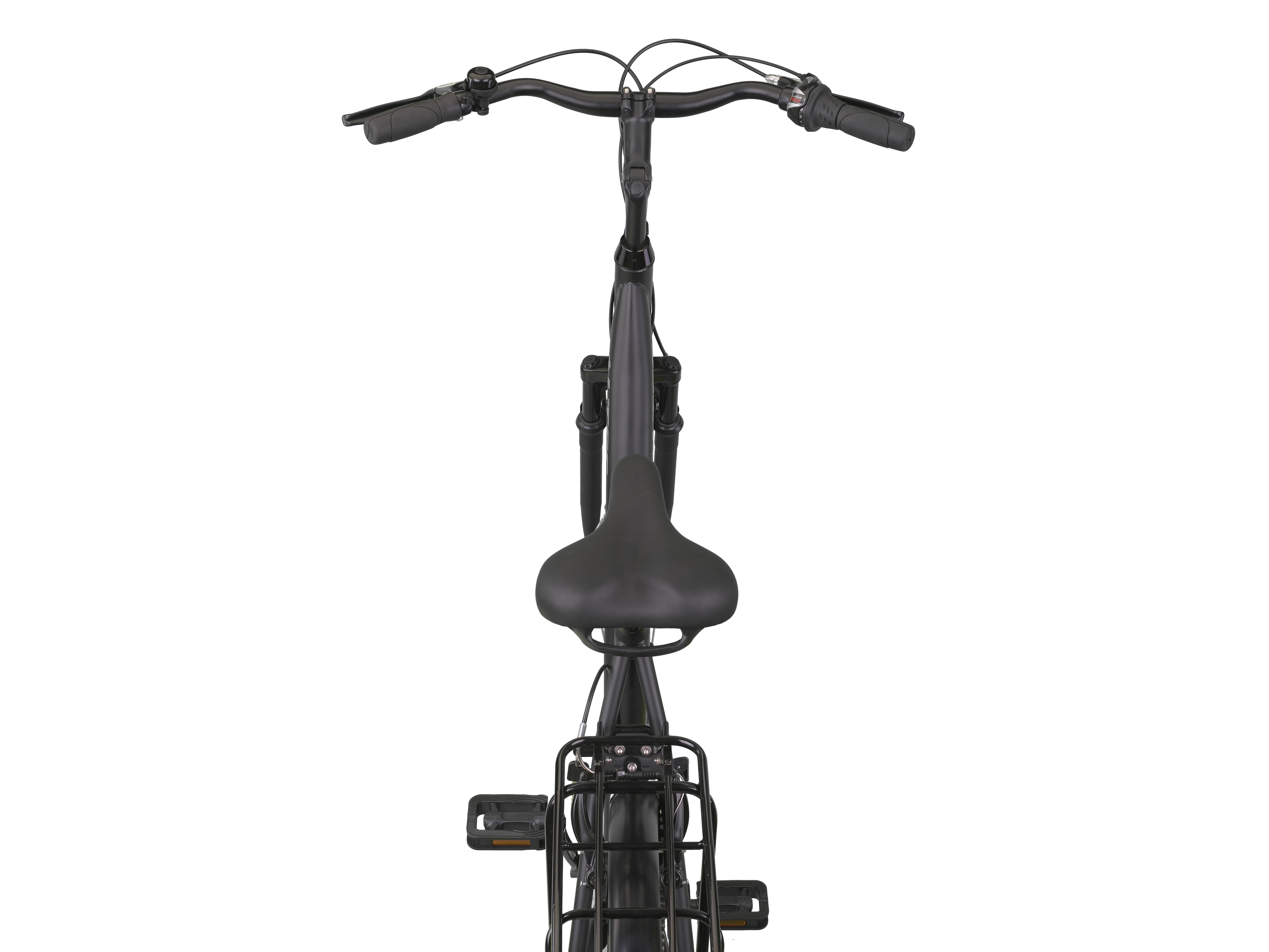 Altec Verona 28inch 2D Damesfiets 52 en 56 cm Mat Zwart