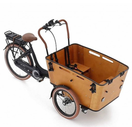 Vogue Carry 3 bakfiets bruin