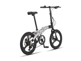 Altec Marine 20 inch Vouwfiets HYD Silver-Zwart
