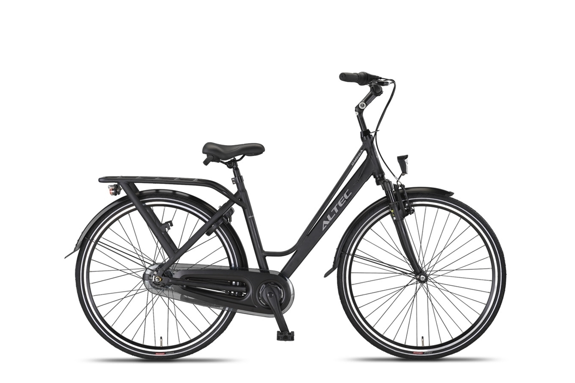 Altec Omega 28 inch Damesfiets 50 of 56 cm N-7 mat zwart