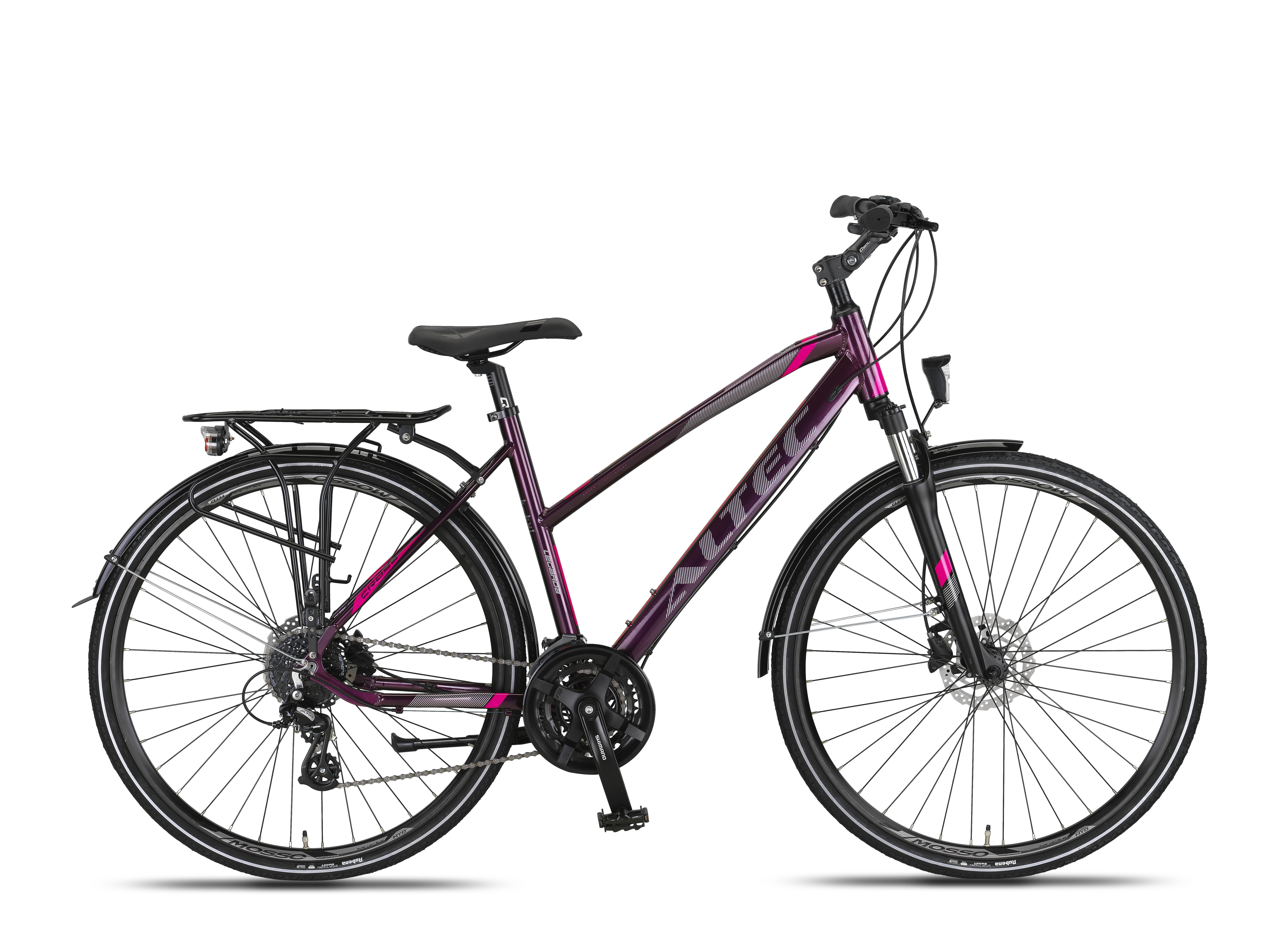 Altec Legarda (CT) LSM 28 inch Damesfiets  24 Versn. Purple/Pink