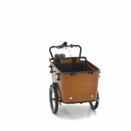 Vogue Superior De Luxe Bakfiets 8 Speed midden motor zwart of bruin