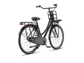 Altec Nostalgia 28inch 53cm Transportfiets N-3 Mat Zwart