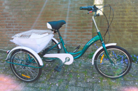 Tifanny 6 driewieler 20 inch groen