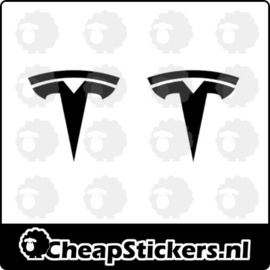 T E S L A HANDREMKLAUW STICKERSET