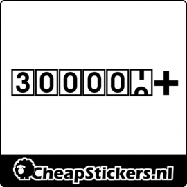 300000+ STICKER