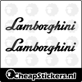 L A M B O REMKLAUW STICKERSET