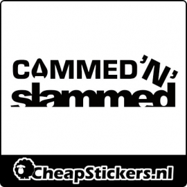 CAMMED `N` SLAMMED STICKER