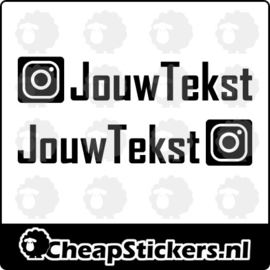 INSTA STICKER SET L+R FONT 1