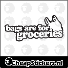 BAGS FOR GROCERIES STICKER