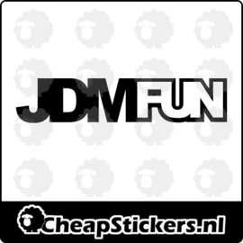 JDM FUN  STICKER