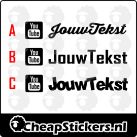 YOUTUBE STICKER