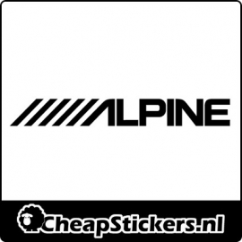 ALPINE LOGO STICKER