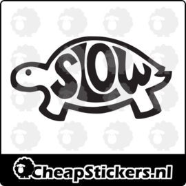 SLOW STICKER