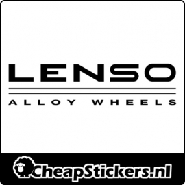 LENSO LOGO STICKER