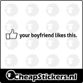 BOYFRIEND LIKE STICKER