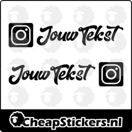 INSTA STICKER SET L+R FONT 8