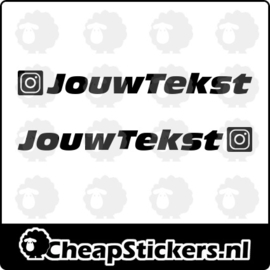 INSTA STICKER SET L+R FONT 5