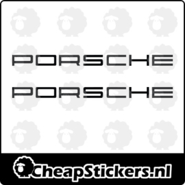 P O R  S C H E REMKLAUW STICKERSET