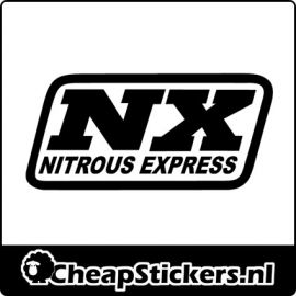 NITROUS EXPRES LOGO STICKER