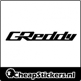 GREDDY LOGO STICKER