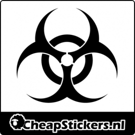 BIOHAZZARD STICKER