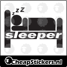 SLEEPER  STICKER