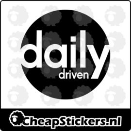 DAILY DRIVEN STICKER