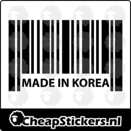 MADE IN KOREA  STICKER