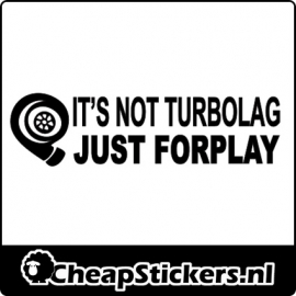 TURBOLAG = FORPLAY STICKER