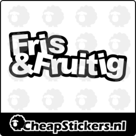 FRIS & FRUITIG STICKER