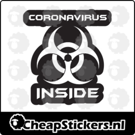 CORONA INSIDE STICKER