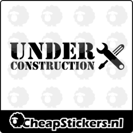 UNDER CONSTRUCTION STICKER