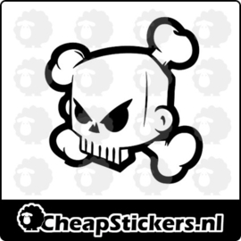 KEN BLOCK SKULL STICKER