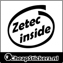 ZETEC INSIDE STICKER