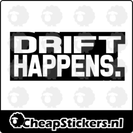 DRIFT HAPPENS STICKER