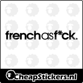 FRENSCH AS F*CK RAAMBANNER