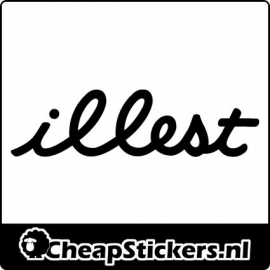 ILLEST STICKER