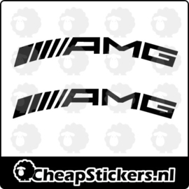 A M G GEBOGEN REMKLAUW STICKERSET