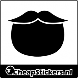 BAARD STICKER