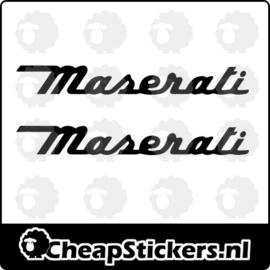 M A S E R A T I REMKLAUW STICKERSET