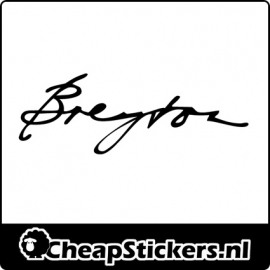 BREYTON LOGO STICKER